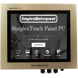 SimplexTouch T19 i5 - 19" Scherm, Intel® Core™ i5-7300U processor, 8Gb geheugen, 256Gb SSD