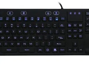 Waterproof IP68 siliconen keyboard met touchpad USB